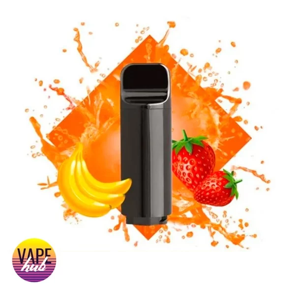 Заправлений картридж Airis Aura 3.5 мл - Strawberry Banana — купити