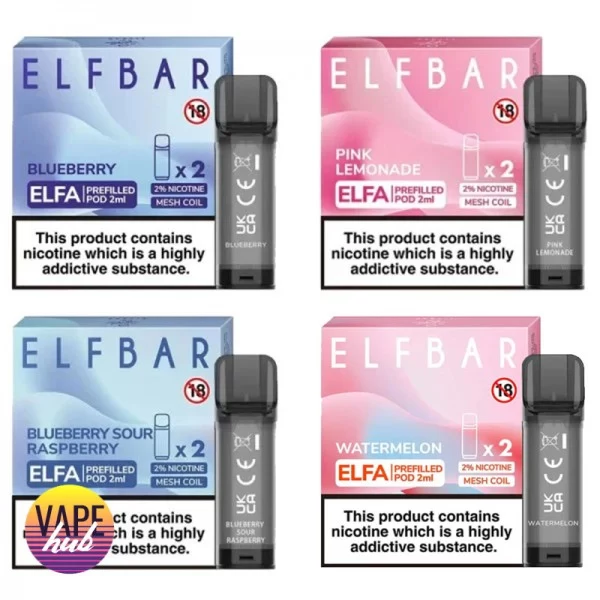 Картридж ELF BAR ELFA 2 мл 50 мг — купити