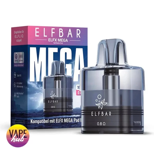 Картридж Elf Bar ELFX Mega XL 0.8 Ом — купити