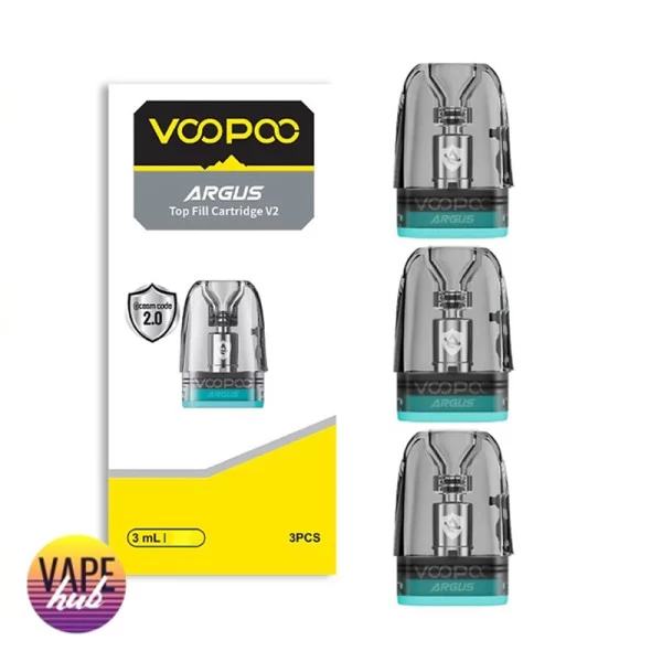 Картридж Voopoo Argus Top Fill V2 1.0 Ом 3 мл — купити