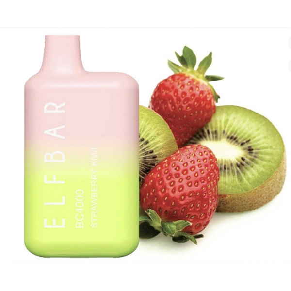 Одноразова POD система ELF BAR BC4000 Strawberry Kiwi на 4000 затяжок — купити