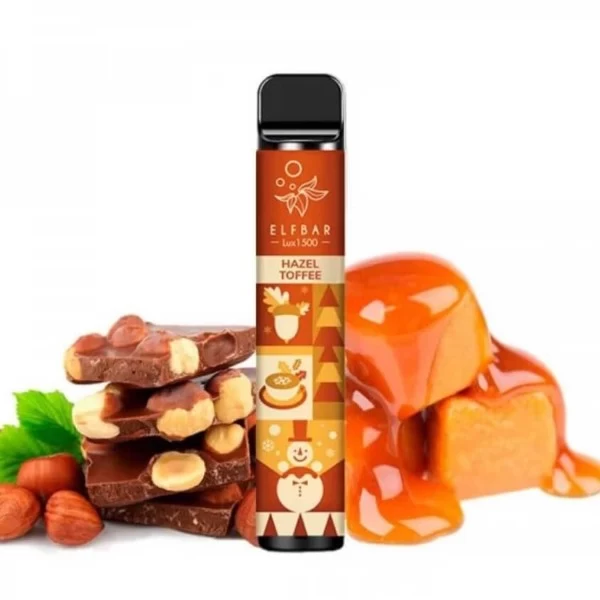 Одноразова POD система ELF BAR Lux1500 Hazel Toffee на 1500 затяжок — купити