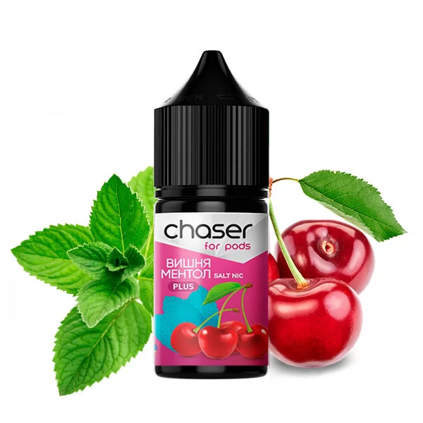 Рідина Chaser Salt 30ml/30mg Вишня Ментол — купити
