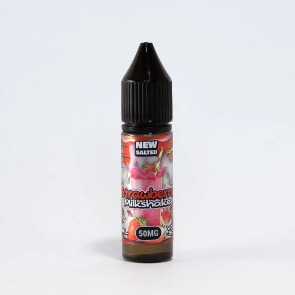 Рідина Flamingo Salt 15ml/50mg Strawberry Milkshake NEW Salted — купити