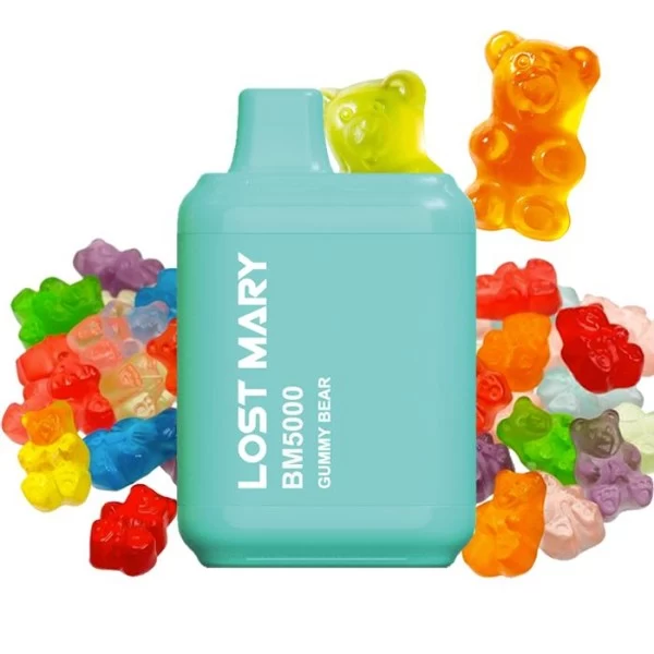 Одноразова POD система Lost Mary BM5000 Gummy Bear на 5000 затяжок — купити