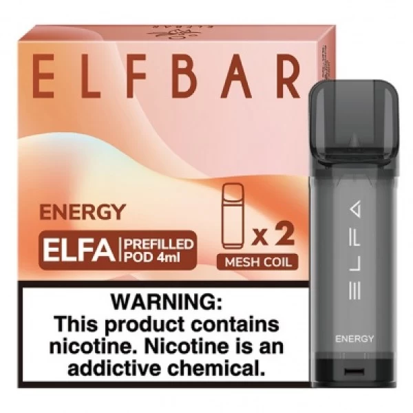 Картридж ELF BAR ELFA 50mg/4ml Energy — купити