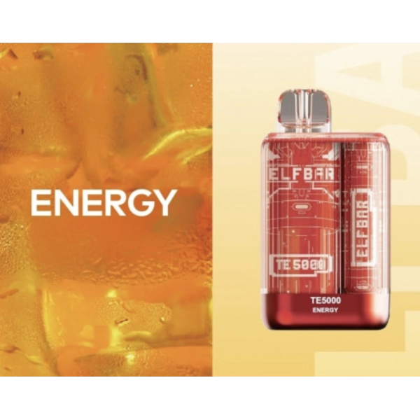 Одноразова POD система ELF BAR TE5000 Energy на 5000 затяжок — купити