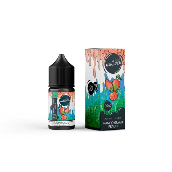 Рідина Black Triangle Mixtura Salt 30ml/30mg Mango Guava Peach — купити