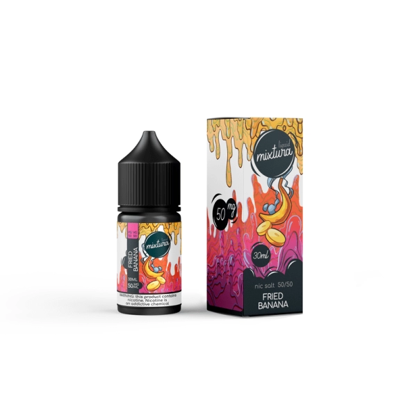 Рідина Black Triangle Mixtura Salt 30ml/50mg Fried Banana — купити
