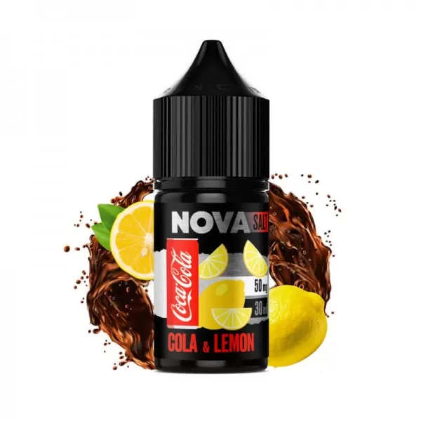 Рідина NOVA Salt 30ml/30mg Cola&Lemon — купити