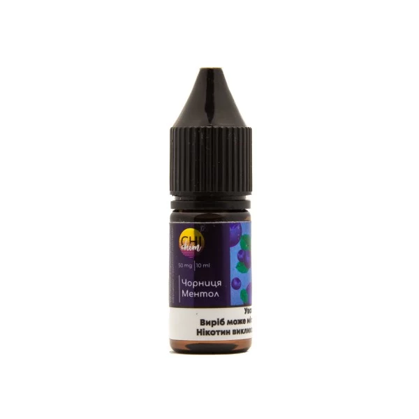 Рідина Chi Chim Salt 10ml/50mg Чорниця Ментол — купити