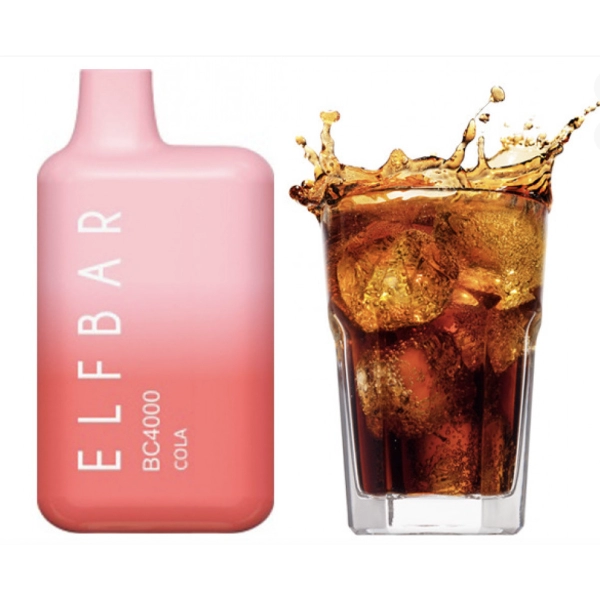 Одноразова POD система ELF BAR BC4000 Cola на 4000 затяжок — купити