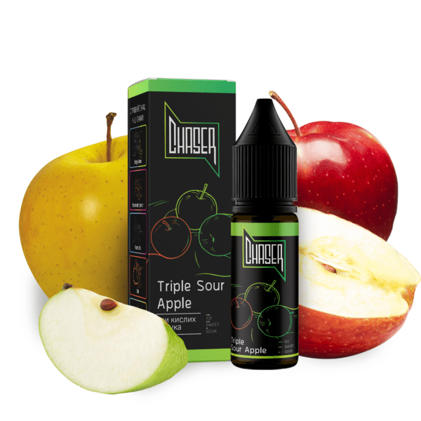 Рідина Chaser 15ml/50mg NEW Triple Sour Apple — купити