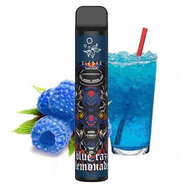 Одноразова POD система ELF BAR Lux1500 Blue Razz Lemonade на 1500 затяжок — купити