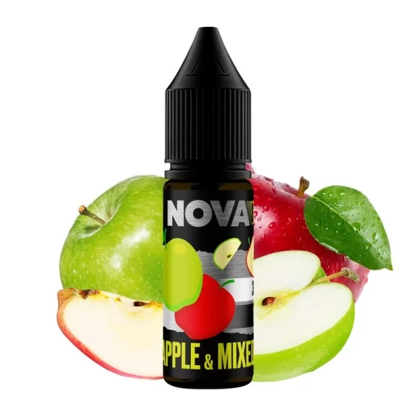 Рідина NOVA Salt 15ml/50mg Apple&Mixed — купити