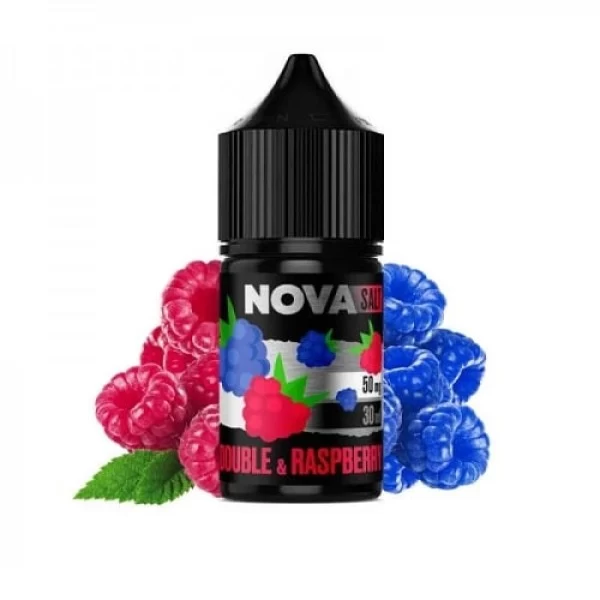 Рідина NOVA Salt 30ml/65mg Double&Raspberry — купити