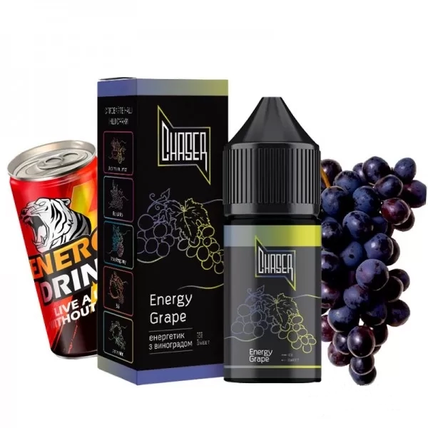 Рідина Chaser Black New 30 мл 50 мг - Energy Grape — купити