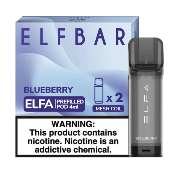 Картридж ELF BAR ELFA 50mg/4ml Blueberry — купити