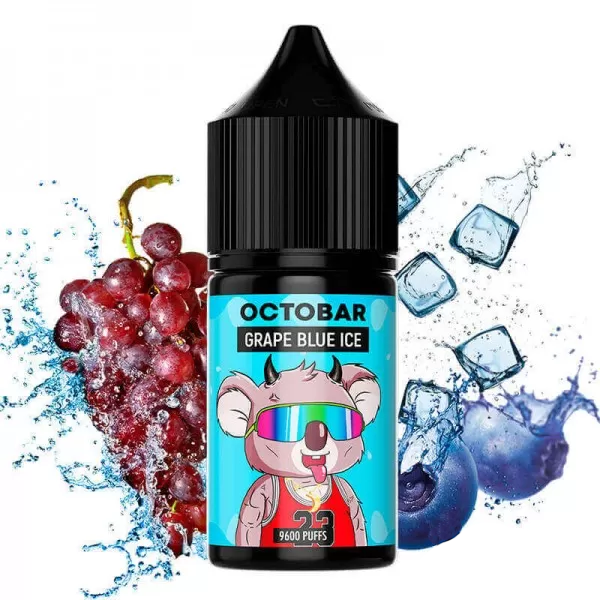 Рідина Octobar 30ml/50mg Grape Blue Ice — купити