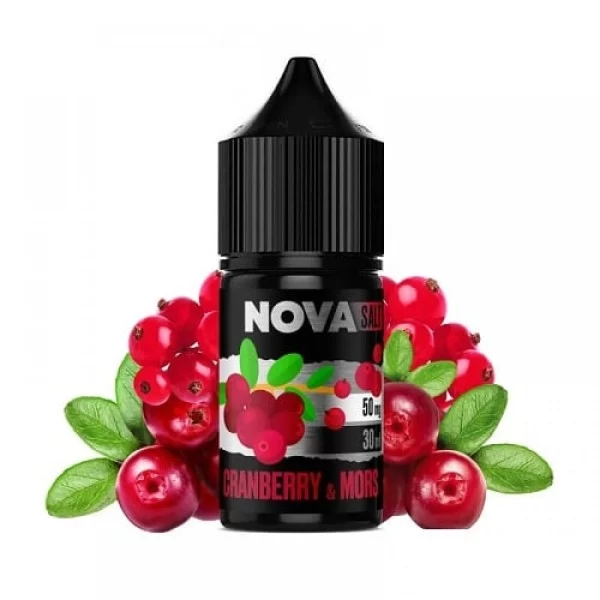 Рідина NOVA Salt 30ml/30mg Cranberry&Mors — купити