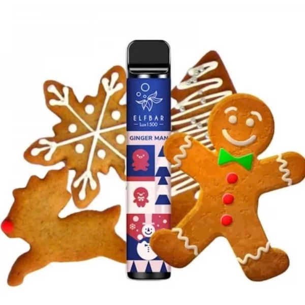Одноразова POD система ELF BAR Lux1500 Ginger Man на 1500 затяжок — купити