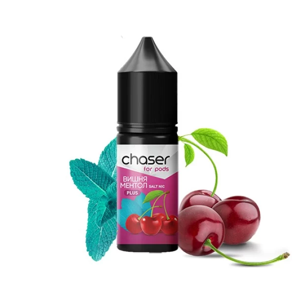 Рідина Chaser For Pods Salt 10 мл 50 мг - Вишня Ментол — купити