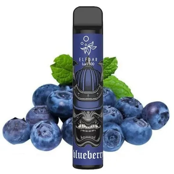 Одноразова POD система ELF BAR Lux1500 Blueberry на 1500 затяжок — купити