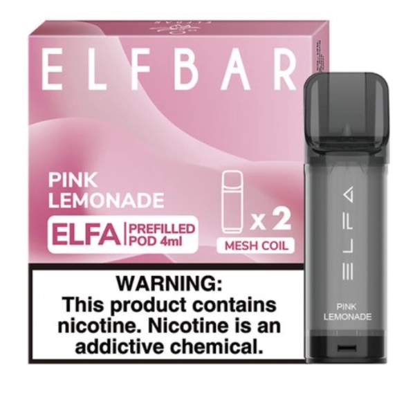 Картридж ELF BAR ELFA 50mg/4ml Pink Lemonade — купити