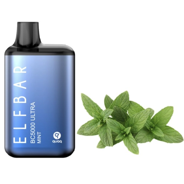 Одноразова POD система ELF BAR BC5000 ULTRA Mint на 5000 затяжок — купити