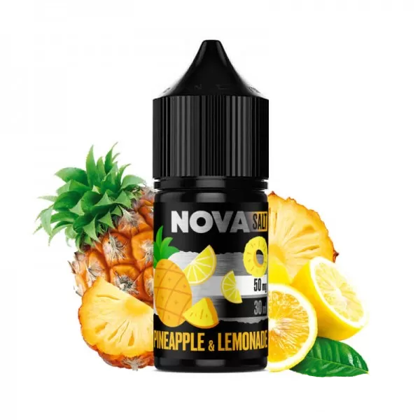 Рідина NOVA Salt 30ml/65mg Pineapple&Lemonade — купити