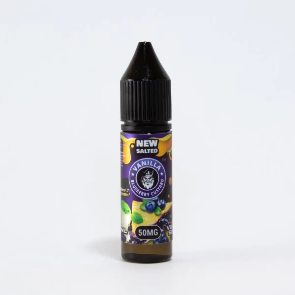 Рідина Flamingo Salt 15ml/50mg Vanilla Blueberry Custard NEW Salted — купити