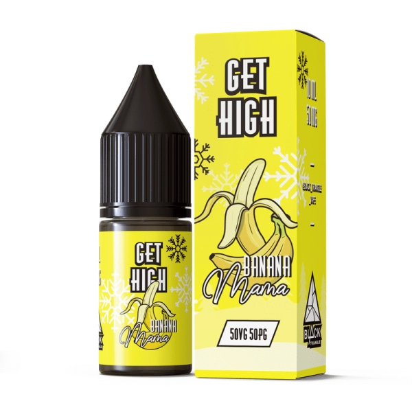 Рідина Black Triangle Get High Salt 10ml/50mg Banana Mama — купити