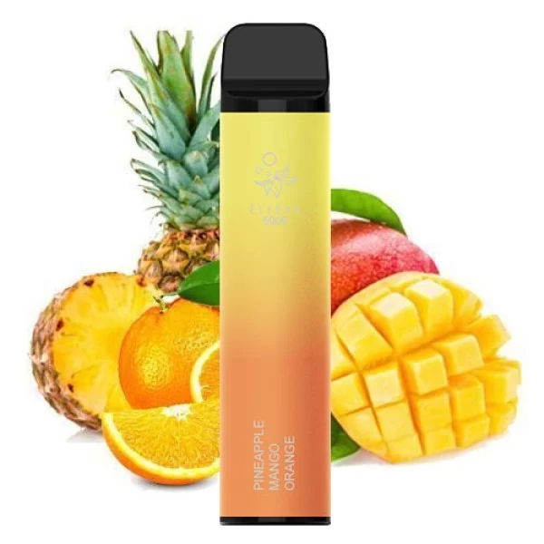 Одноразова POD система ELF BAR 5000 Pineapple Mango Orange на 5000 затяжок — купити