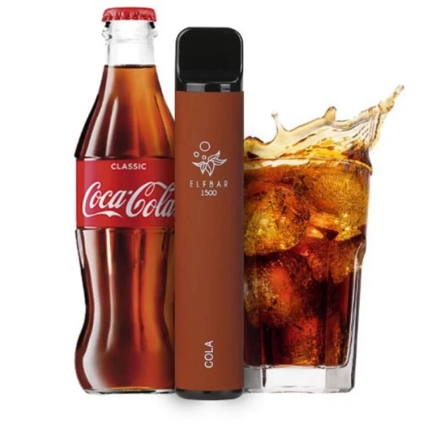 Одноразова POD система ELF BAR 1500 Cola на 1500 затяжок — купити