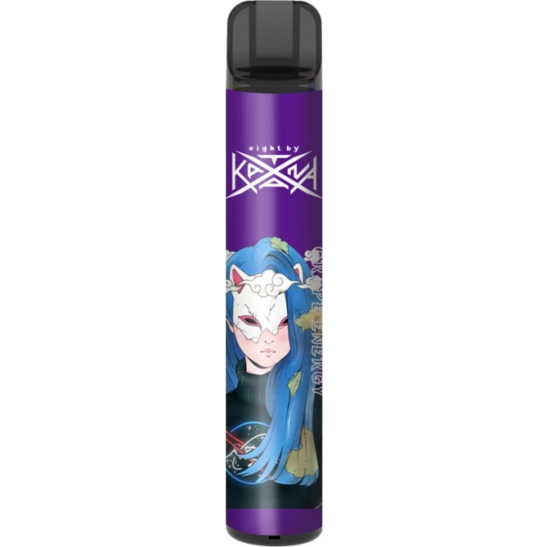 Одноразовая Pod Система Katana 2000 Grape Energy на 2000 затяжок — купить