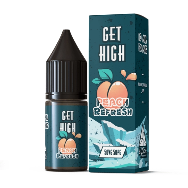 Рідина Black Triangle Get High Salt 10ml/50mg Peach Refresh — купити