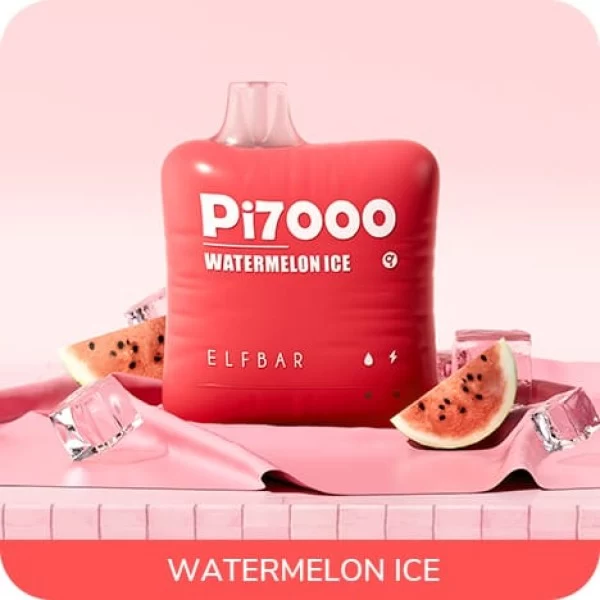 Одноразова POD система ELF BAR Pi7000 Watermelon Ice на 7000 затяжок — купити