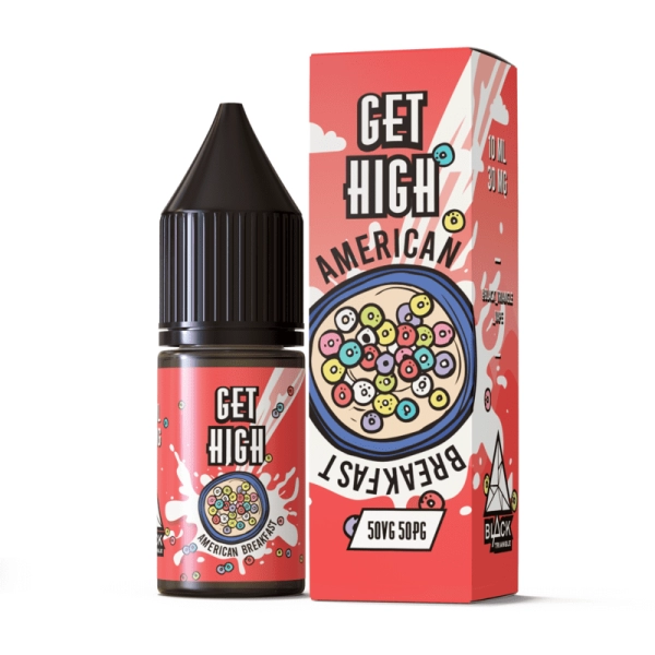 Рідина Black Triangle Get High Salt 10ml/30mg American Breakfast — купити