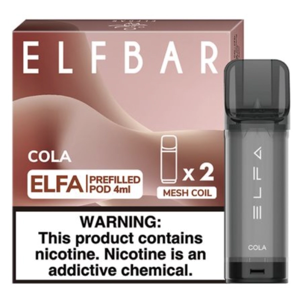 Картридж ELF BAR ELFA 50mg/4ml Cola — купити