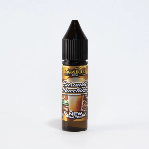 Рідина Marvellous Brew 15ml/35mg Caramel Maccihiato NEW Salted — купити