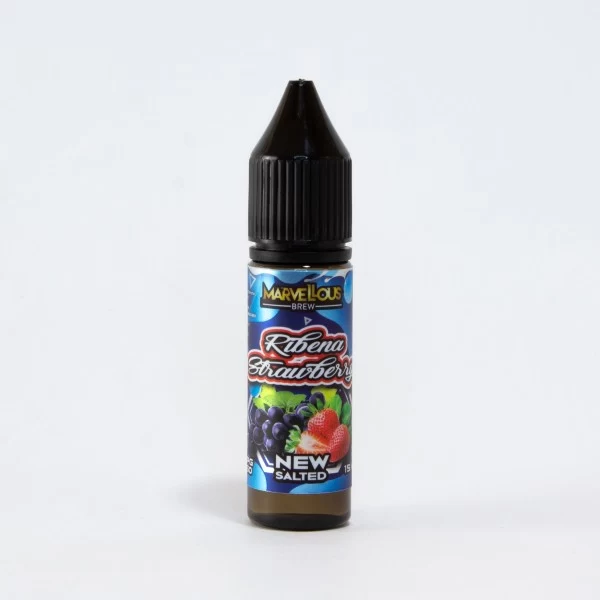 Рідина Marvellous Brew 15ml/50mg Ribena Strawberry NEW Salted — купити