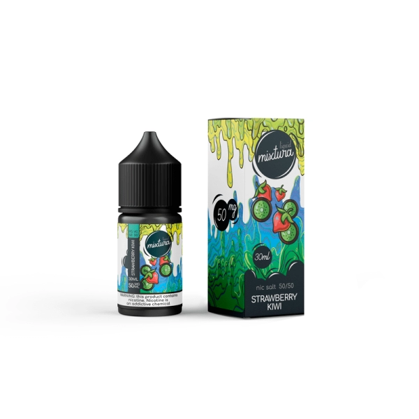 Рідина Black Triangle Mixtura Salt 30ml/50mg Strawberry Kiwi — купити