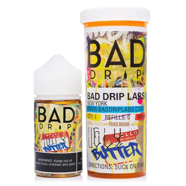 Рідина BAD DRIP 60ml/3mg Ugly Butter — купити
