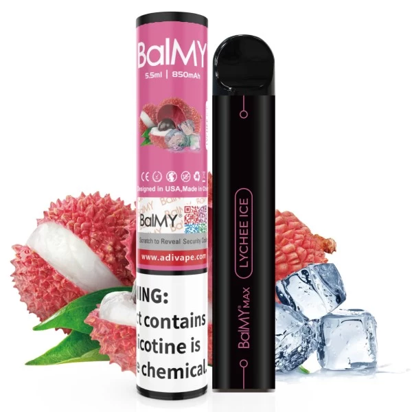 Одноразова POD система BalMY Max 1500 Lychee ICE на 1500 затяжок — купити