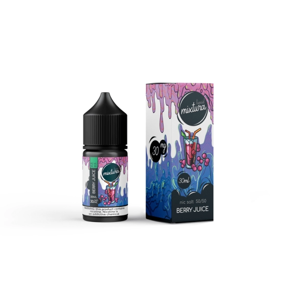 Рідина Black Triangle Mixtura Salt 30ml/30mg Berry Juice — купити