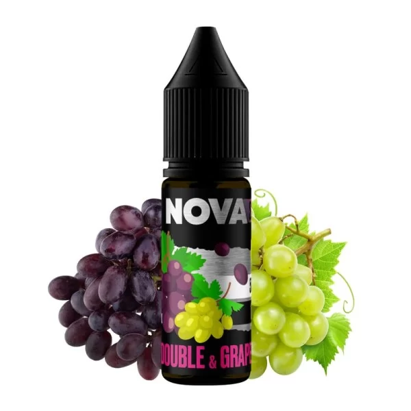 Рідина NOVA Salt 15ml/50mg Double&Grape — купити
