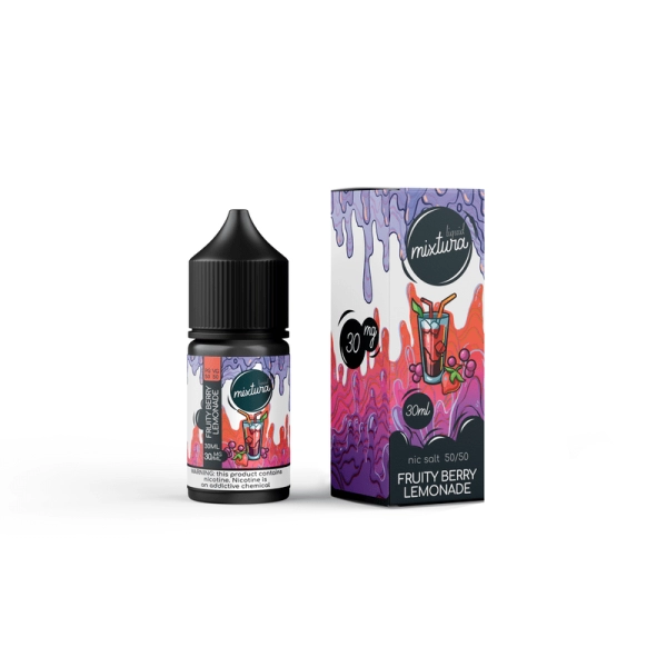 Рідина Black Triangle Mixtura Salt 30ml/30mg Fruity Berry Lemonade — купити
