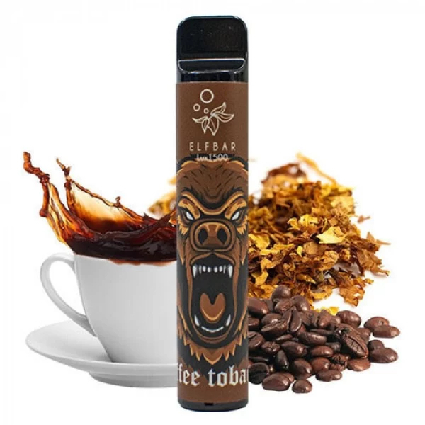 Одноразова POD система ELF BAR Lux1500 Coffee Tobacco на 1500 затяжок — купити