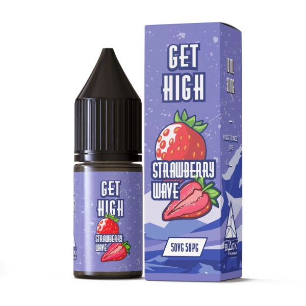 Рідина Black Triangle Get High Salt 10ml/30mg Strawberry Wave — купити