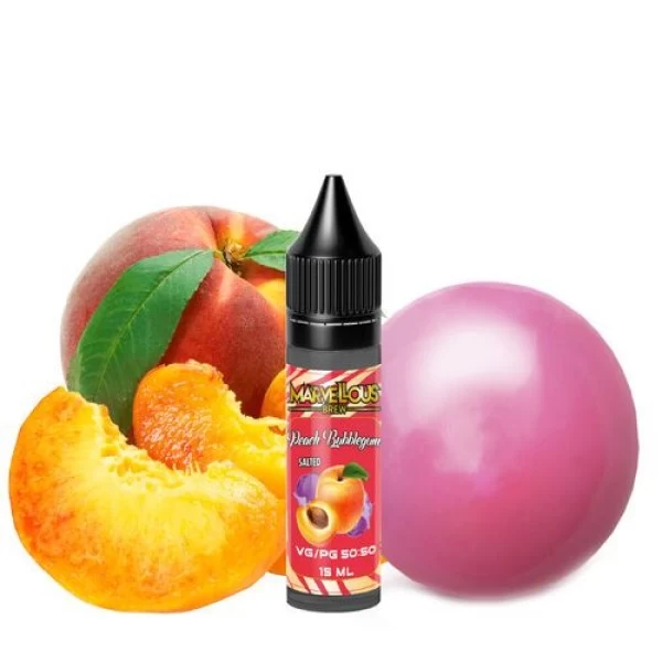 Рідина Marvellous Brew 15ml/50mg Peach Bubblegum — купити